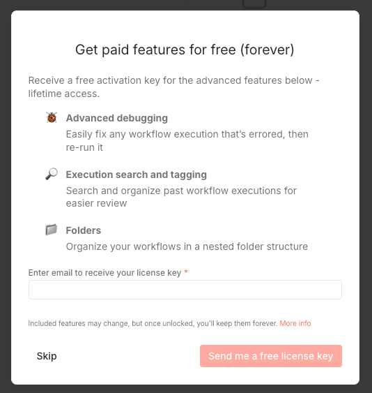 n8n Get paid features for free