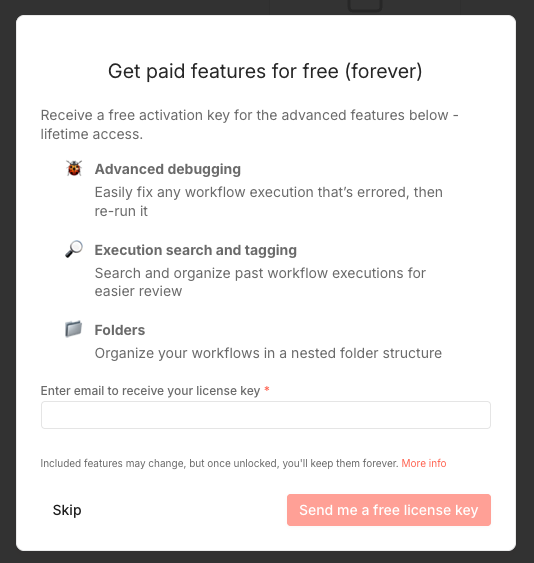 n8n Get paid features for free